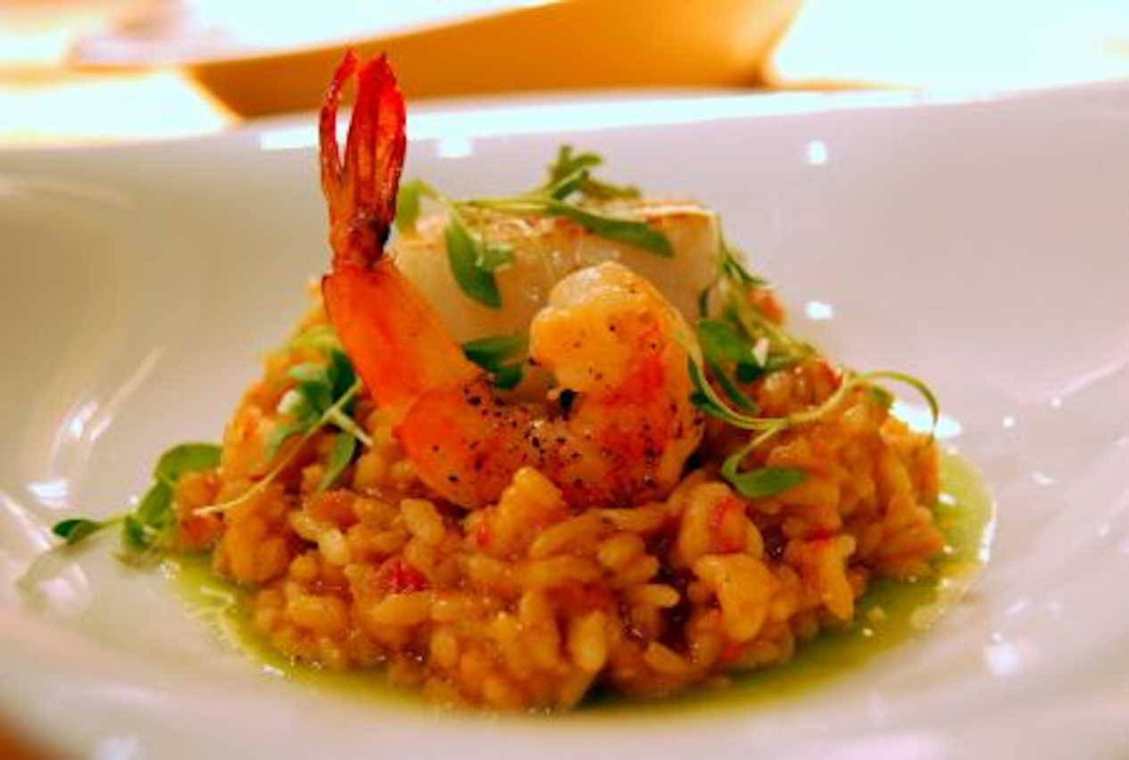 Arroz con frutos del mar