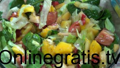 Ensalada con mango