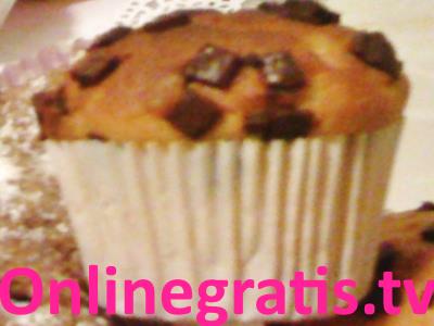 Muffins con pepitas de chocolate