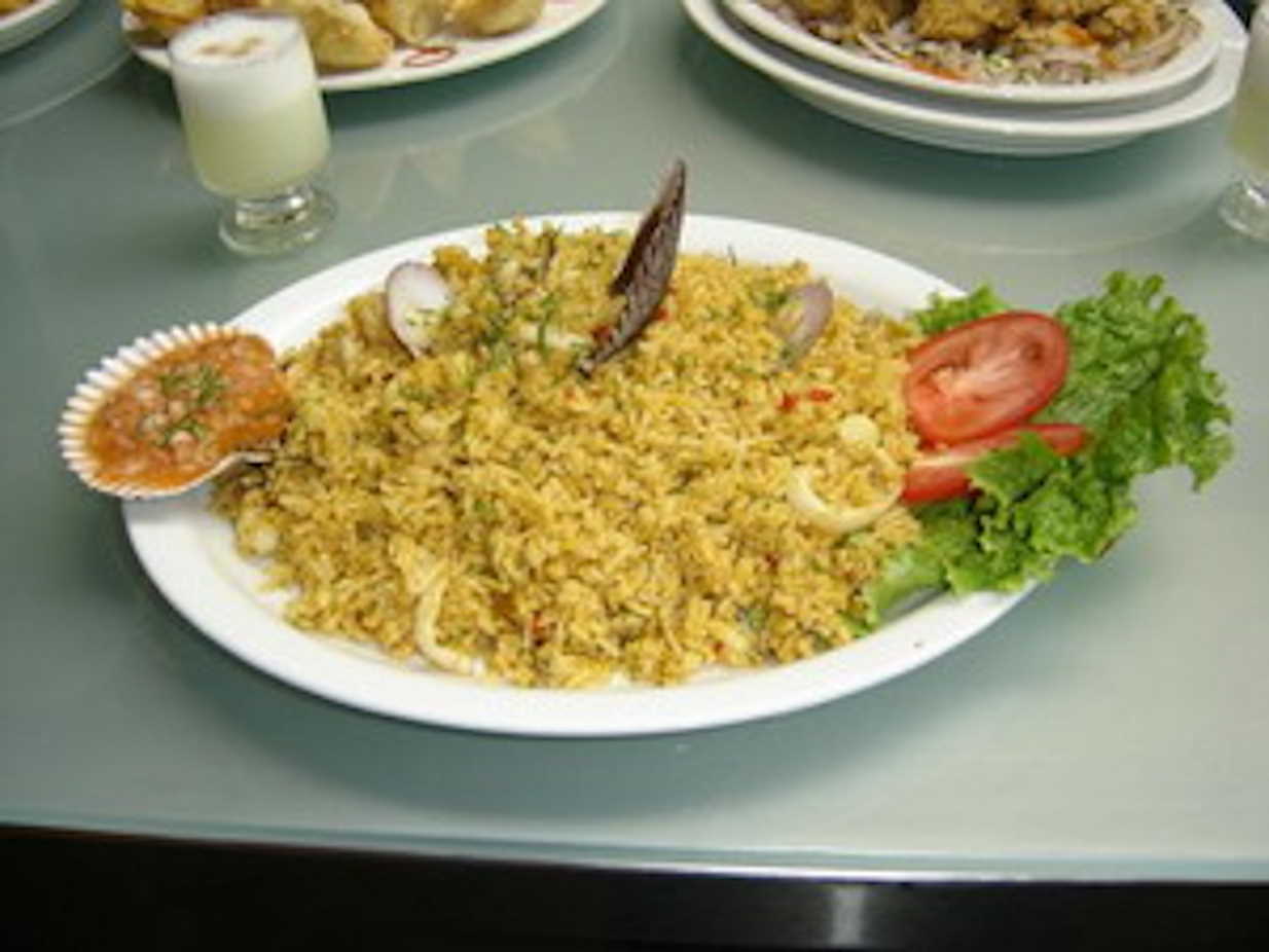 Arroz con marisco