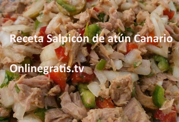 Salpicon de atun Canario