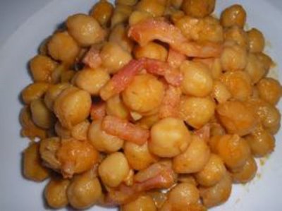 Garbanzos fritos